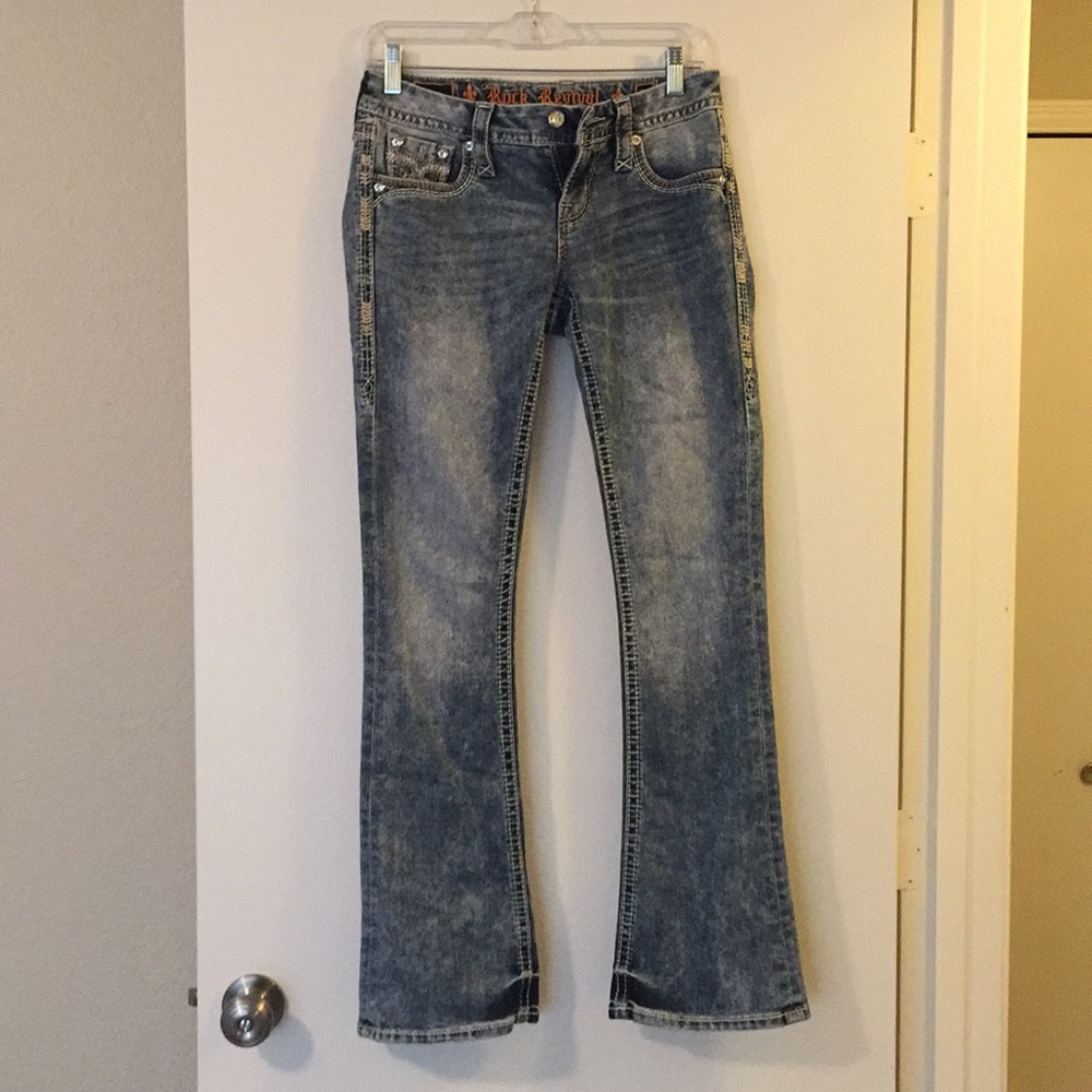 Rock revival “luz” boot cut jeans